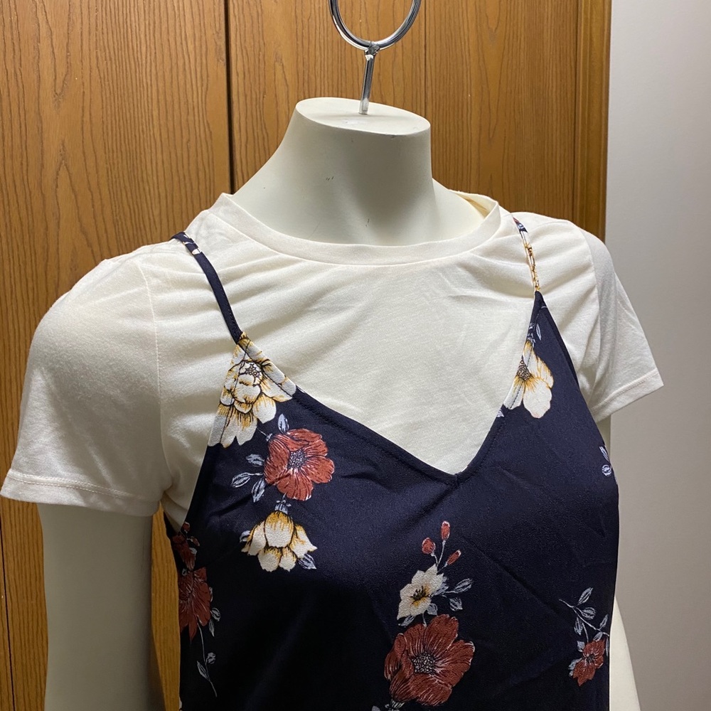 love, Fire Floral Dress NWOT